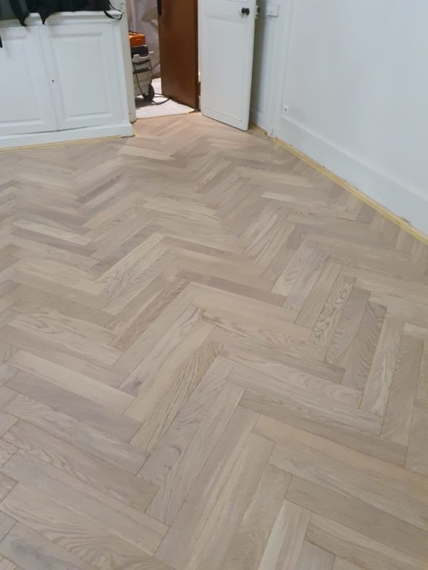 Pose parquet à Paris