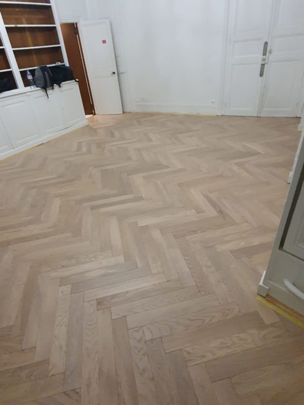 Pose parquet à Paris