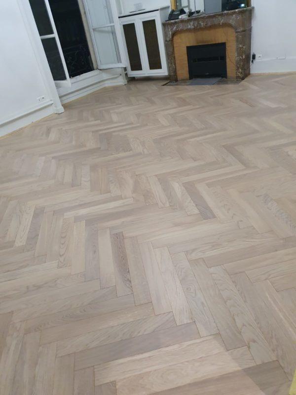 Pose parquet à Paris