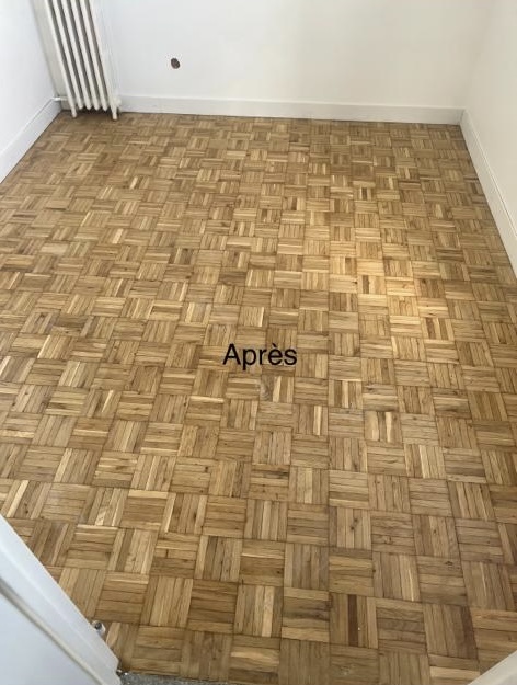 après rénovation parquet mosaïque Vincennes Paris